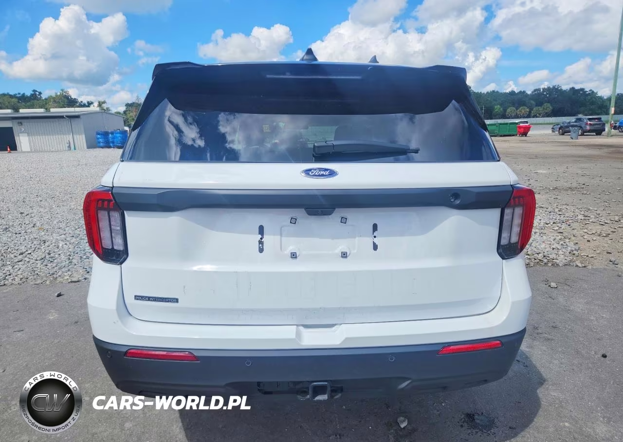 2025 Ford Explorer Police Interceptor VIN:1FM5K8AB3SGB33579 - 6