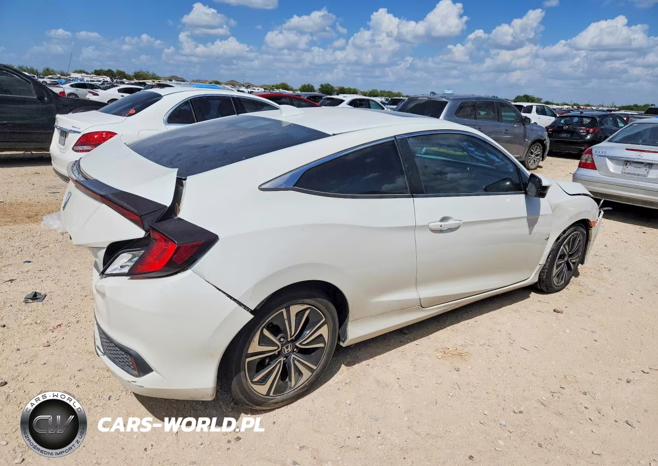 2018 Honda Civic Exl VIN:2HGFC3B79JH350593 - 3