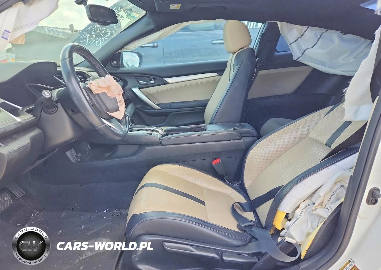 2018 Honda Civic Exl VIN:2HGFC3B79JH350593 - 7