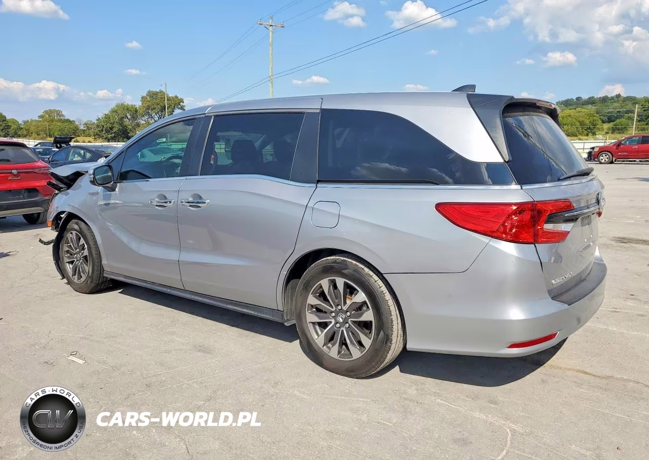2022 Honda Odyssey Exl VIN:5FNRL6H76NB001911 - 2