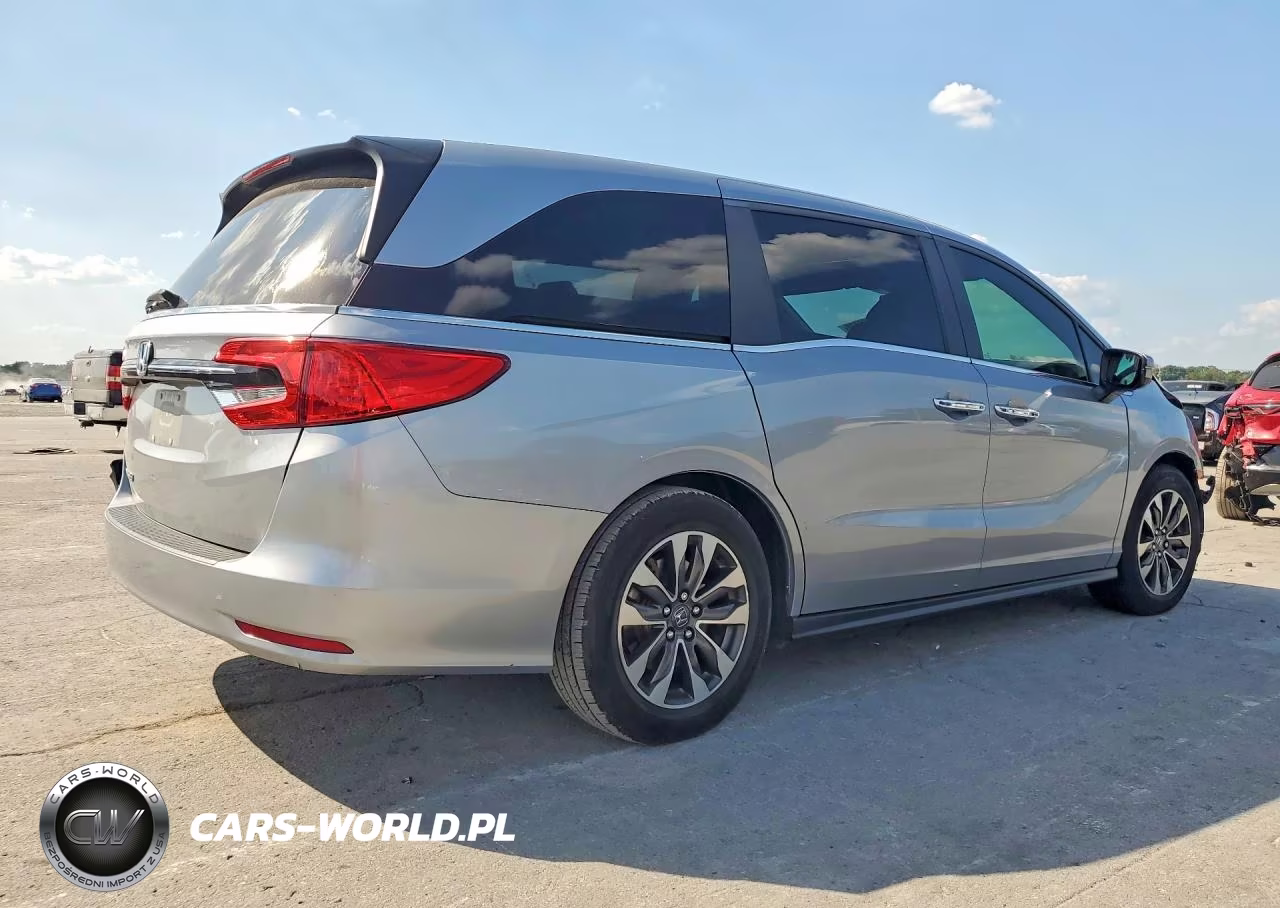 2022 Honda Odyssey Exl VIN:5FNRL6H76NB001911 - 3
