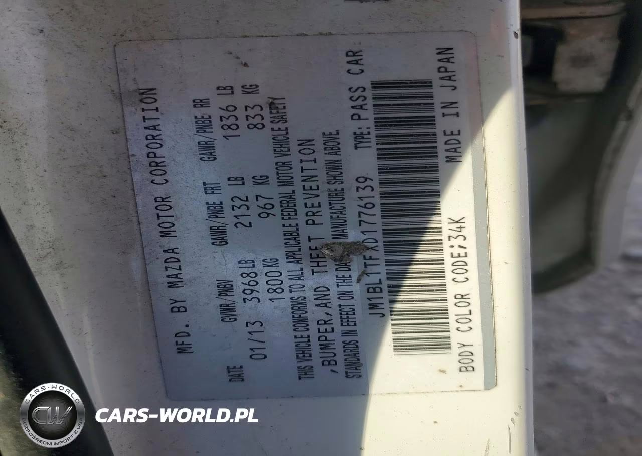 2013 Mazda 3 I VIN:JM1BL1TFXD1776139 - 12