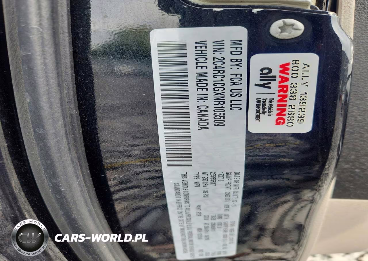 2022 Chrysler Voyager Lx VIN:2C4RC1CGXNR105509 - 13