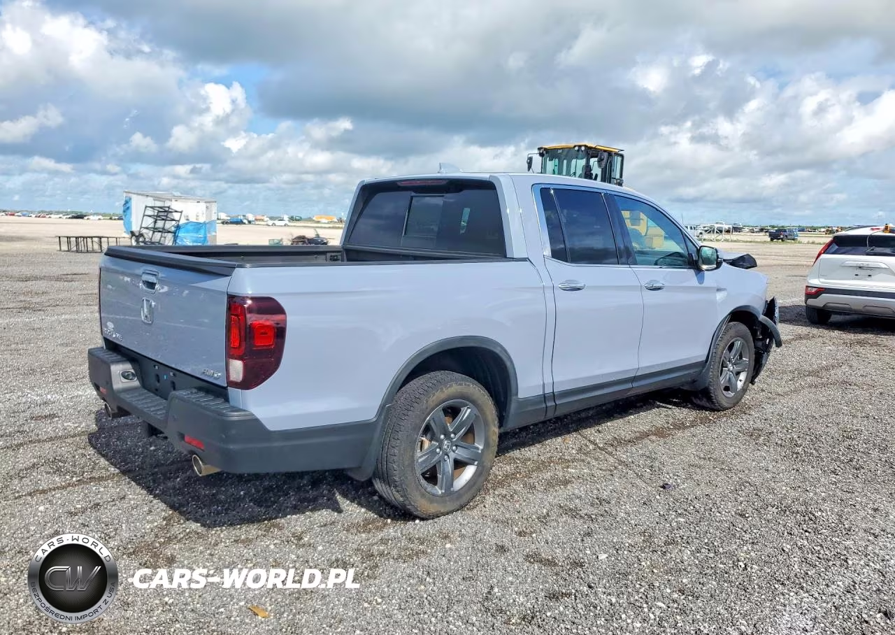 2022 Honda Ridgeline Rtl VIN:5FPYK3F76NB032387 - 3