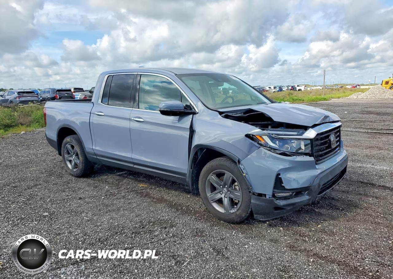 2022 Honda Ridgeline Rtl VIN:5FPYK3F76NB032387 - 4