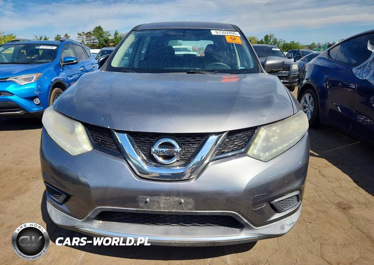 2016 Nissan Rogue S VIN:KNMAT2MV7GP626014 - 5