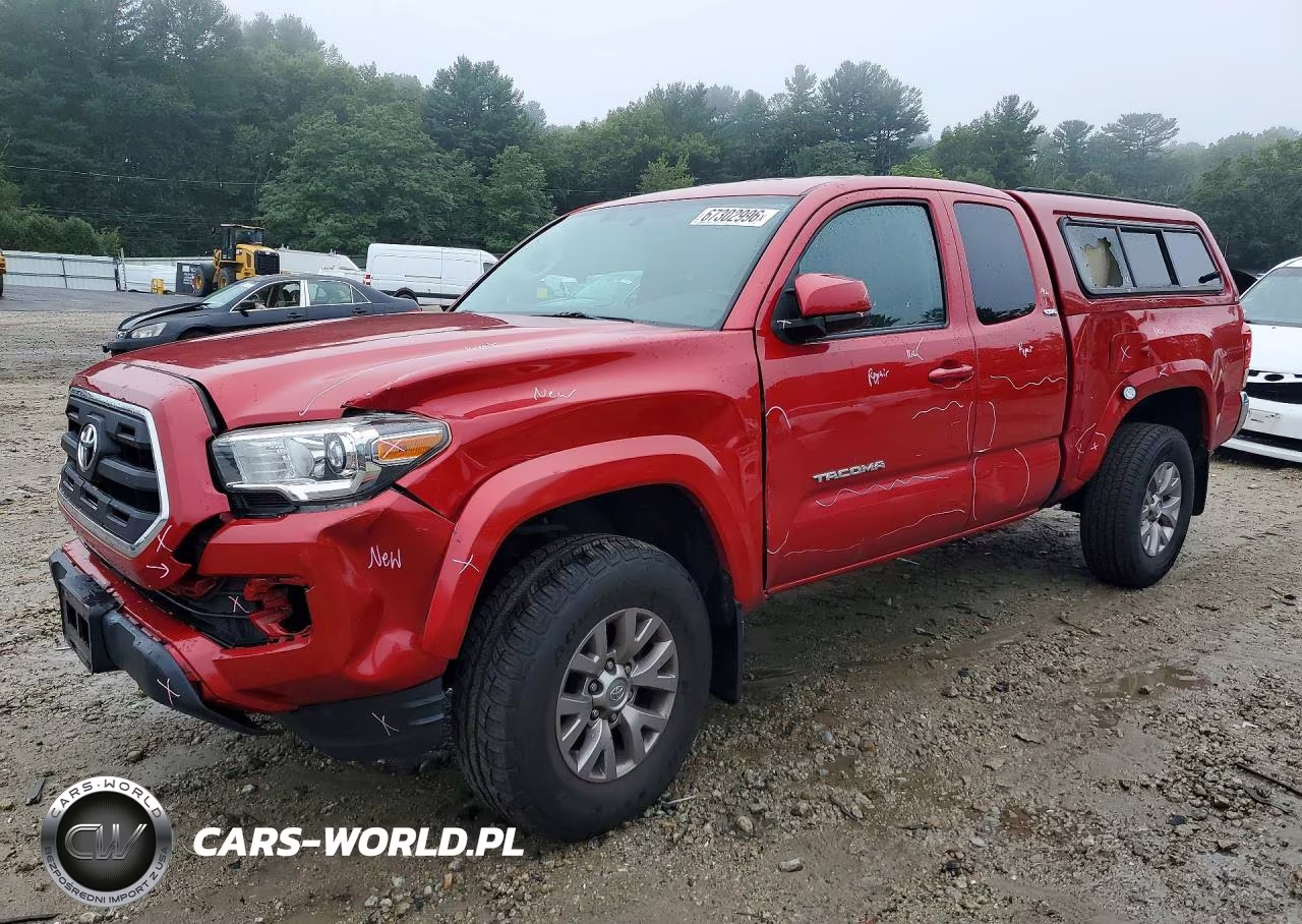 2016 Toyota Tacoma Sr5 V6 VIN:5TFSZ5ANXGX023292 - 1