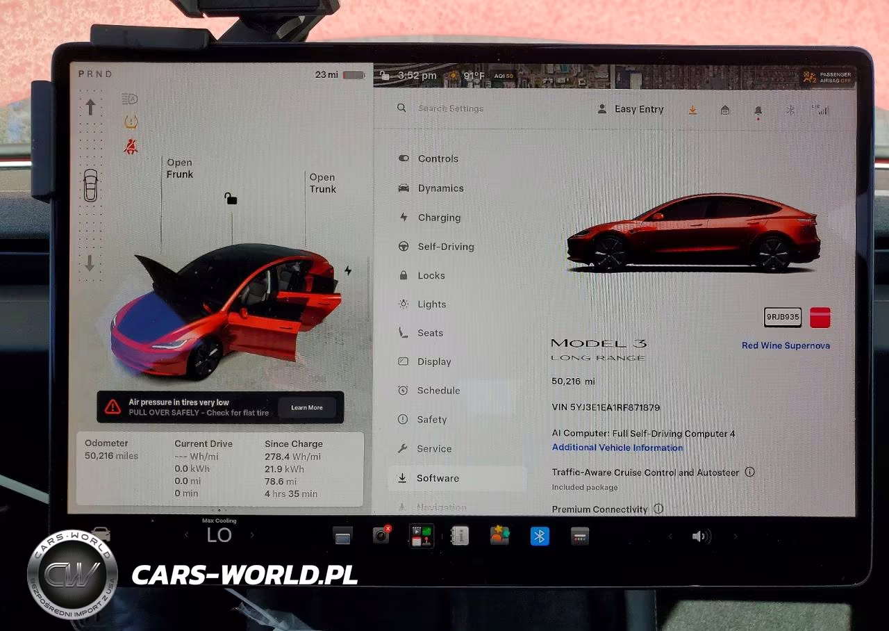 2024 Tesla Model 3 VIN:5YJ3E1EA1RF871879 - 9