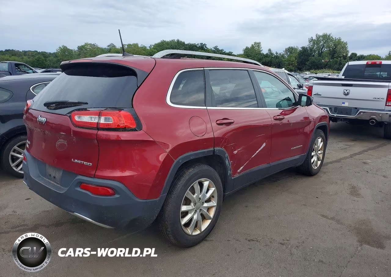 2017 Jeep Cherokee Limited VIN:1C4PJMDB4HW606201 - 3
