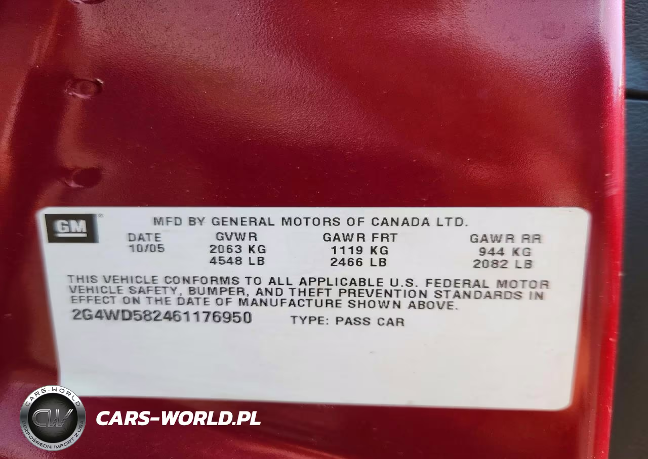 2006 Buick Lacrosse Cxl VIN:2G4WD582461176950 - 12