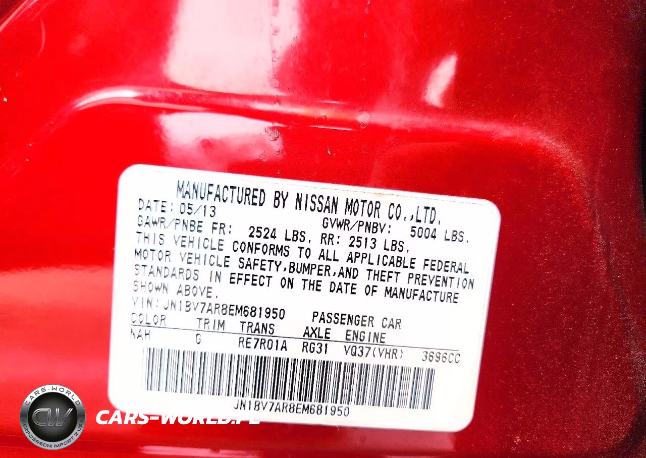 2014 Infiniti Q50 Sport VIN:JN1BV7AR8EM681950 - 13
