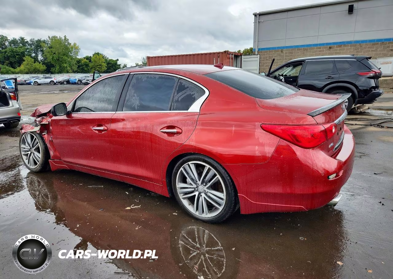 2014 Infiniti Q50 Sport VIN:JN1BV7AR8EM681950 - 2