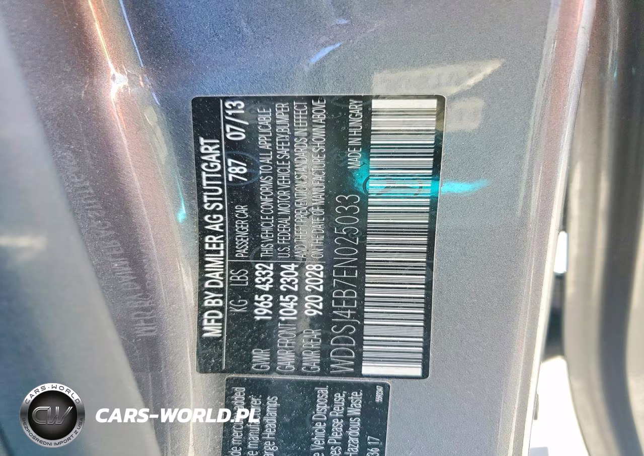 2014 Mercedes-Benz Cla 250 VIN:WDDSJ4EB7EN025033 - 13