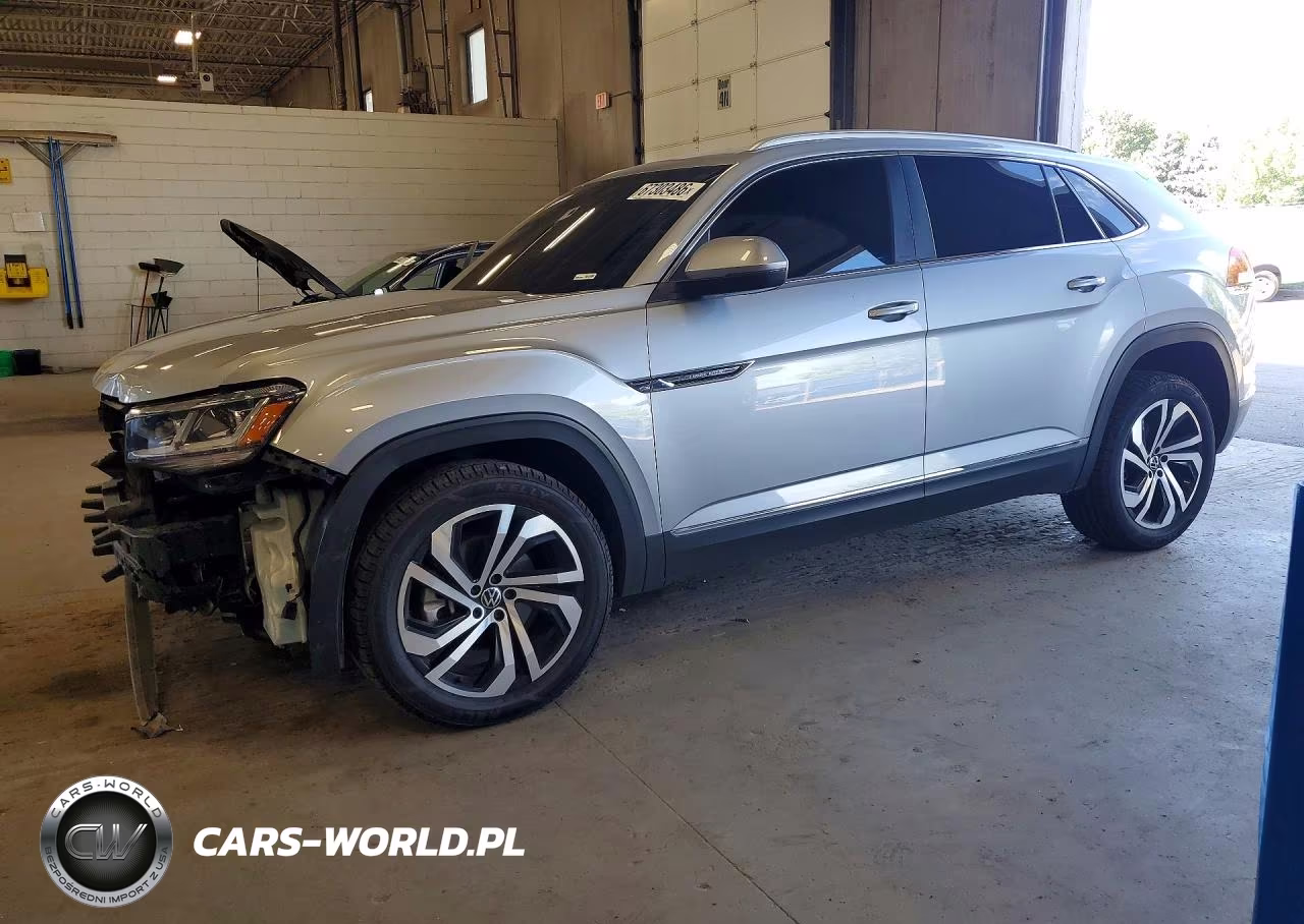 2022 Volkswagen Atlas Cross Sport Sel VIN:1V2BE2CA5NC218160 - 1
