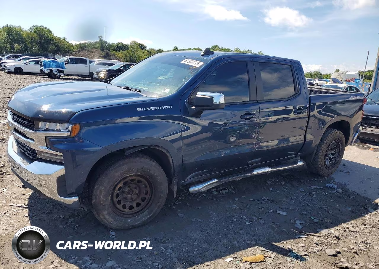 2022 Chevrolet Silverado Ltd K1500 Lt VIN:1GCUYDED0NZ209755 - 1