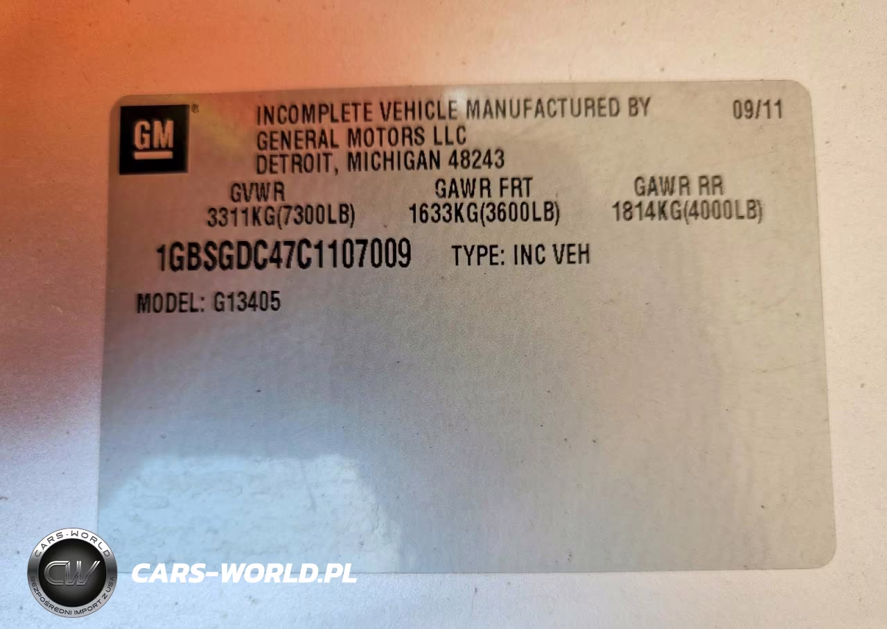 2012 Chevrolet Express G1500 3Lt VIN:1GBSGDC47C1107009 - 13