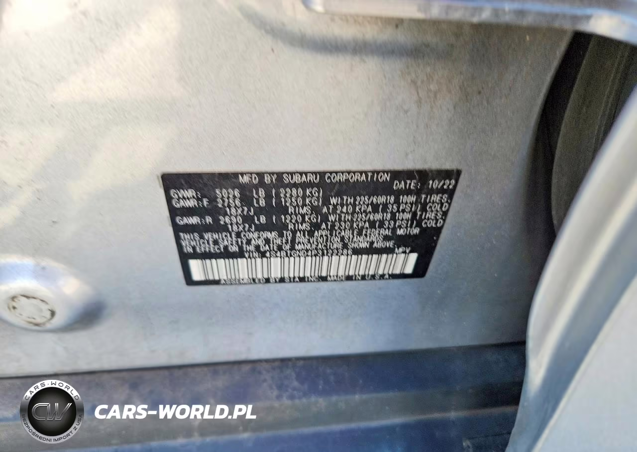 2023 Subaru Outback Limited Xt VIN:4S4BTGND4P3122286 - 13