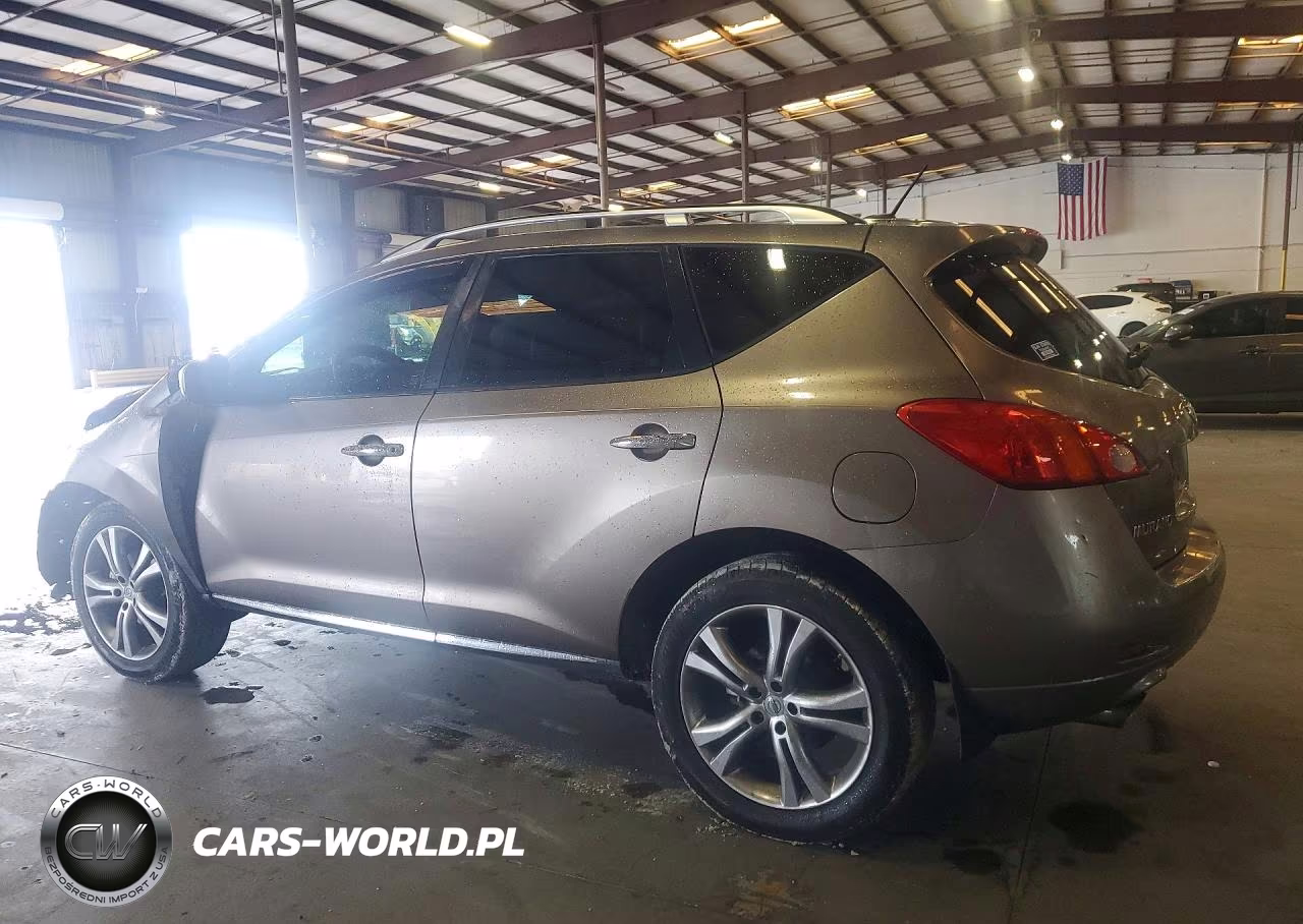 2009 Nissan Murano S VIN:JN8AZ18W39W108037 - 2