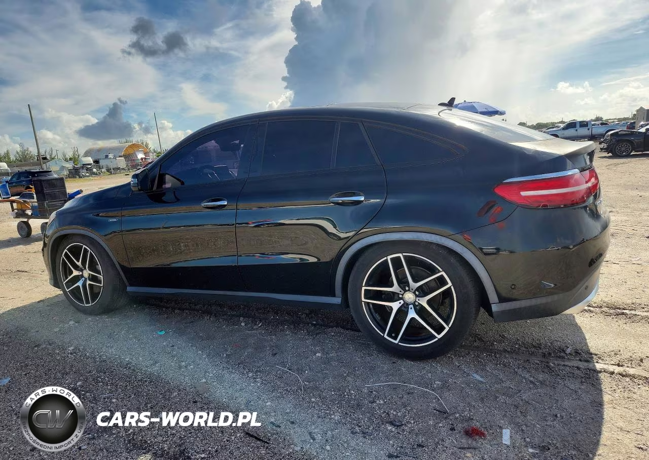 2016 Mercedes-Benz Gle Coupe 450 4Matic VIN:4JGED6EB7GA009334 - 2