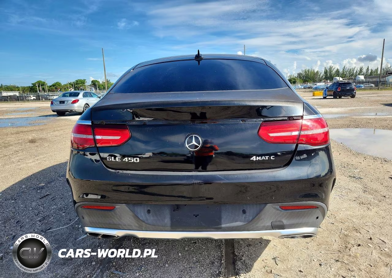 2016 Mercedes-Benz Gle Coupe 450 4Matic VIN:4JGED6EB7GA009334 - 6