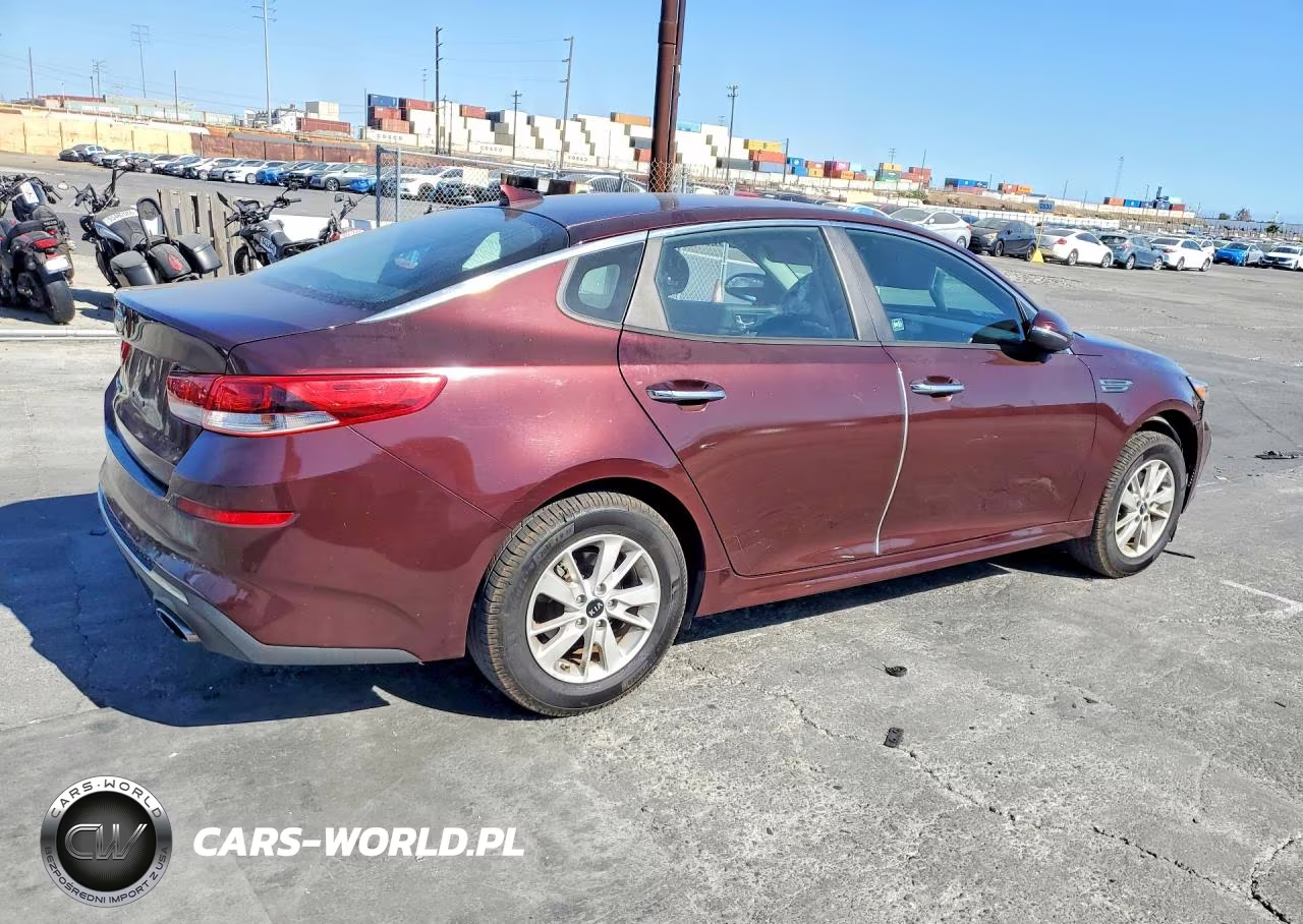 2019 Kia Optima Lx VIN:5XXGT4L39KG282420 - 3
