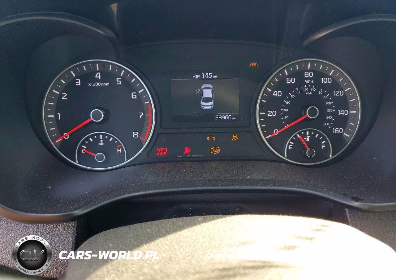 2019 Kia Optima Lx VIN:5XXGT4L39KG282420 - 9