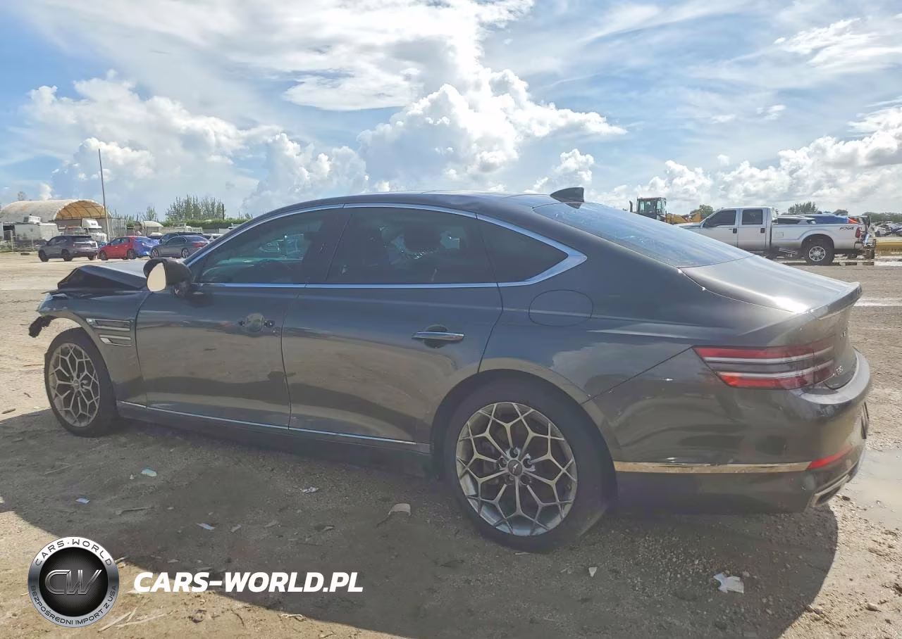 2022 Genesis G80 2.5T VIN:KMTGB4SC6NU137923 - 2