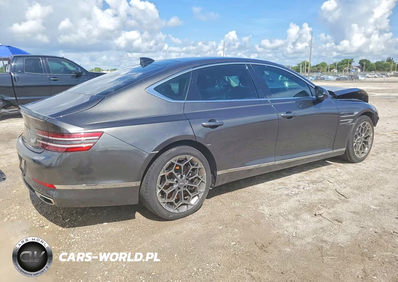 2022 Genesis G80 2.5T VIN:KMTGB4SC6NU137923 - 3