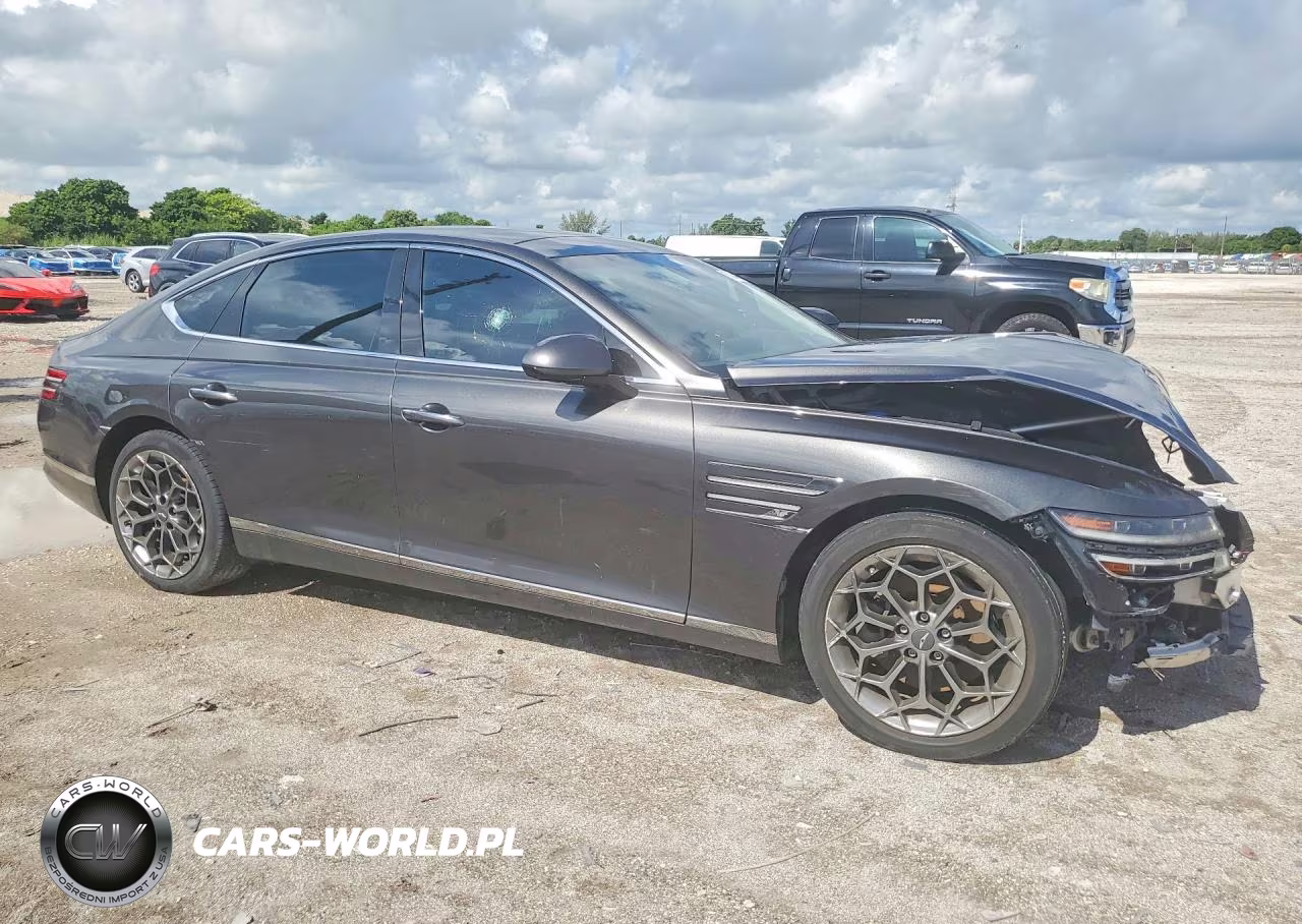 2022 Genesis G80 2.5T VIN:KMTGB4SC6NU137923 - 4