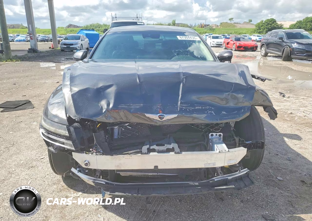 2022 Genesis G80 2.5T VIN:KMTGB4SC6NU137923 - 5