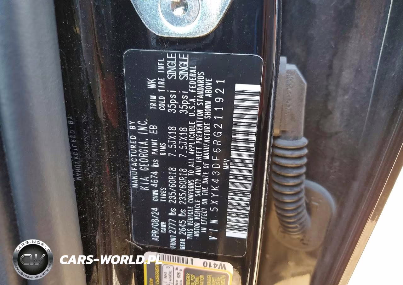 2024 Kia Sportage Sx VIN:5XYK43DF6RG211921 - 13