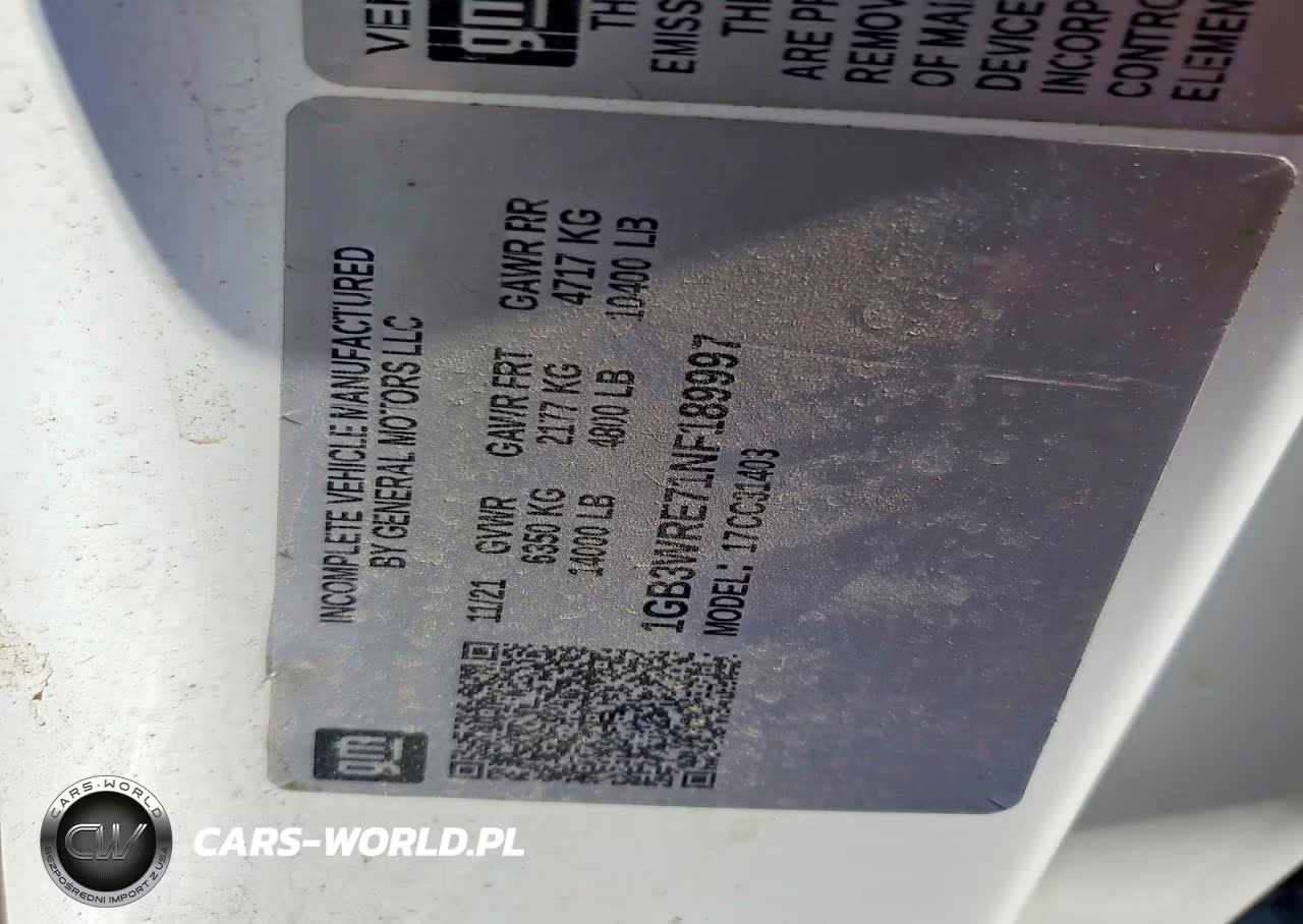 2022 Chevrolet Silverado C3500 VIN:1GB3WRE71NF189997 - 13