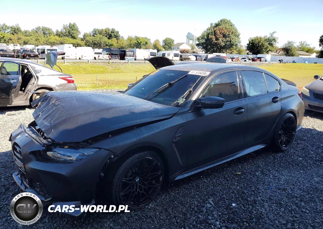 2024 BMW M3 Competition VIN:WBS43AY03RFS69275 - 1