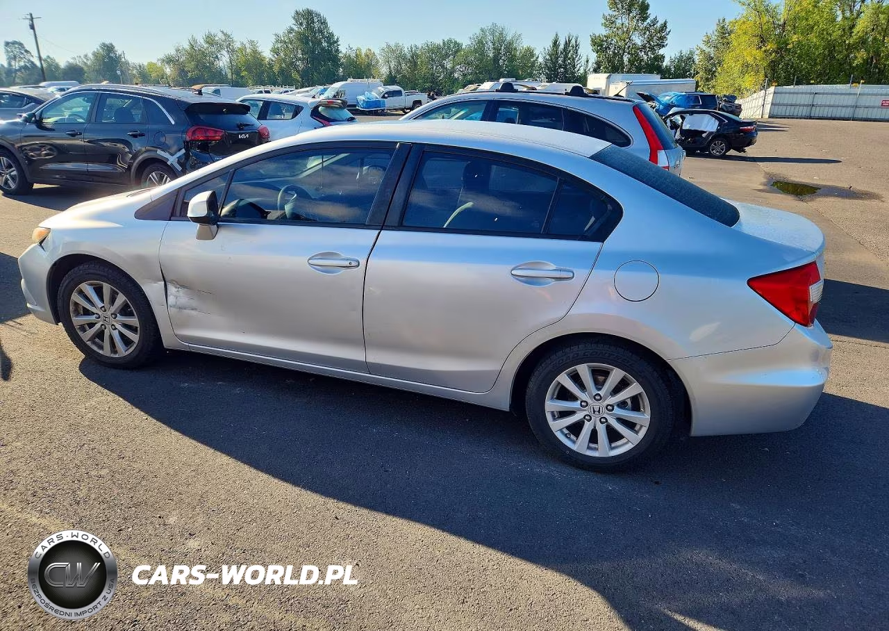 2012 Honda Civic Ex VIN:2HGFB2F85CH312409 - 2