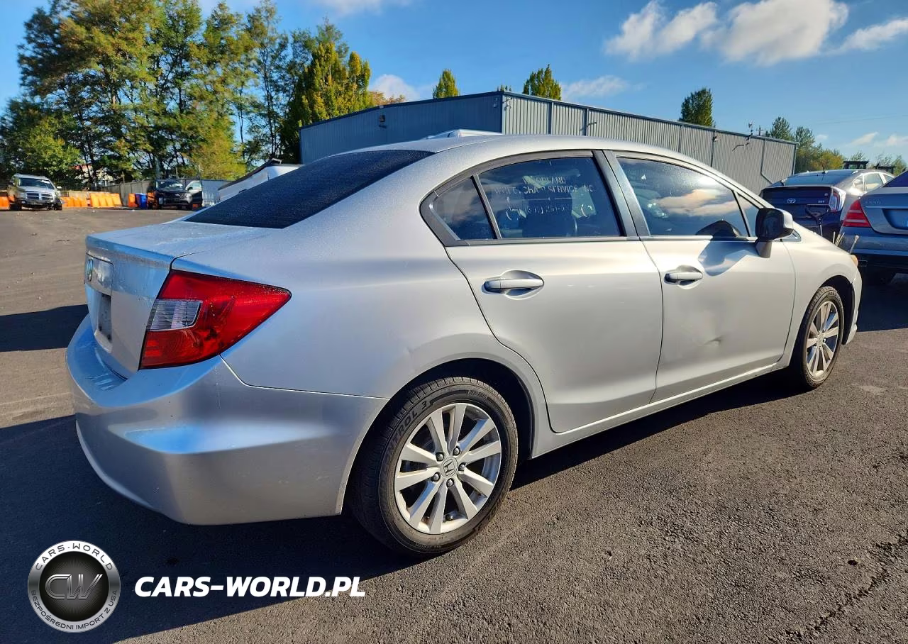 2012 Honda Civic Ex VIN:2HGFB2F85CH312409 - 3