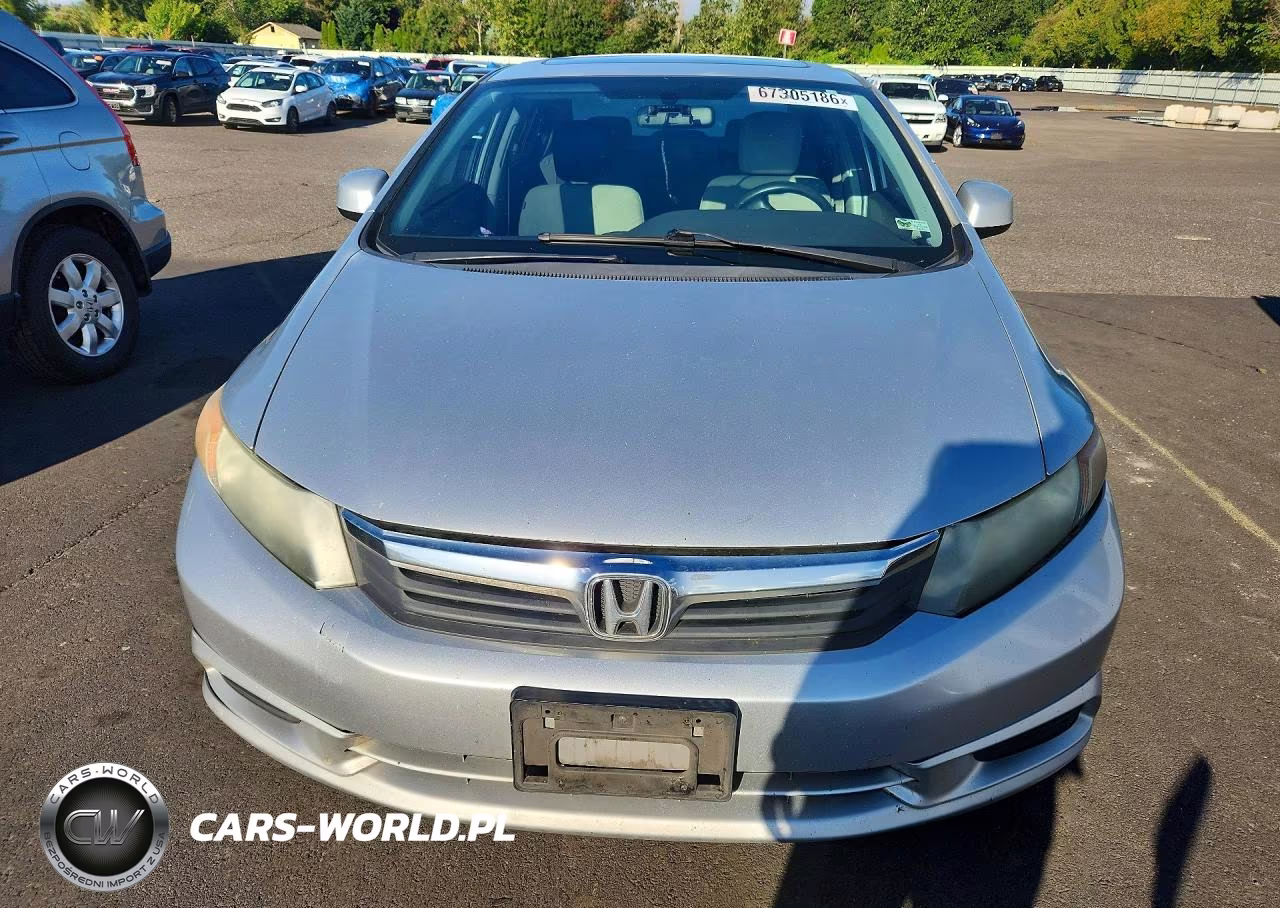 2012 Honda Civic Ex VIN:2HGFB2F85CH312409 - 5