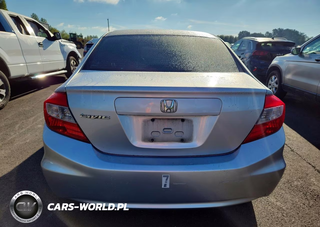 2012 Honda Civic Ex VIN:2HGFB2F85CH312409 - 6