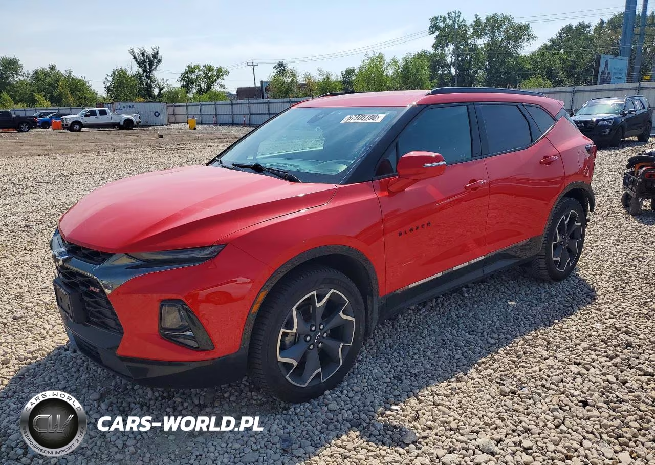 2021 Chevrolet Blazer Rs VIN:3GNKBERS2MS519206 - 1