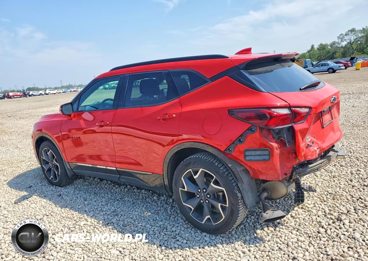 2021 Chevrolet Blazer Rs VIN:3GNKBERS2MS519206 - 2