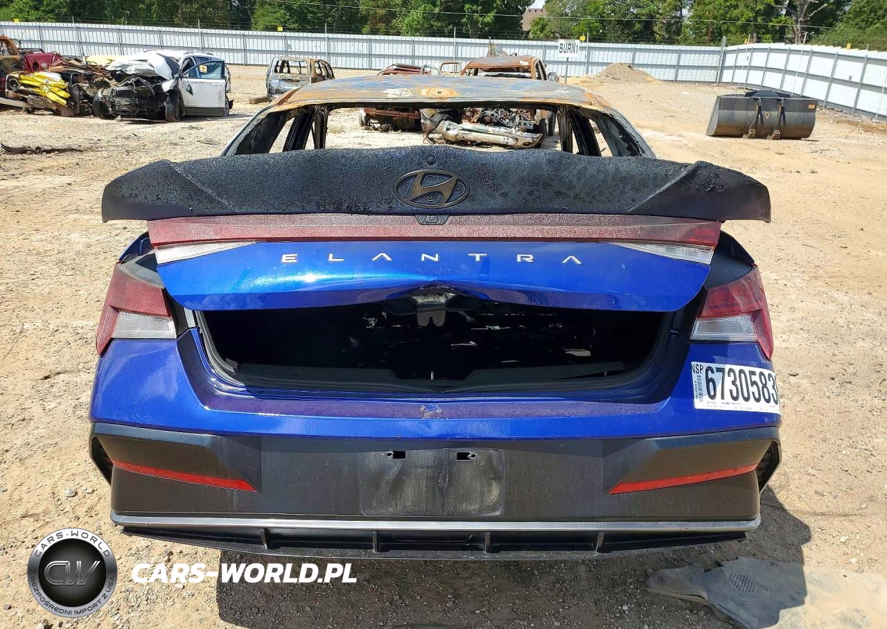 2025 Hyundai Elantra Sel VIN:KMHLS4DG4SU977042 - 6