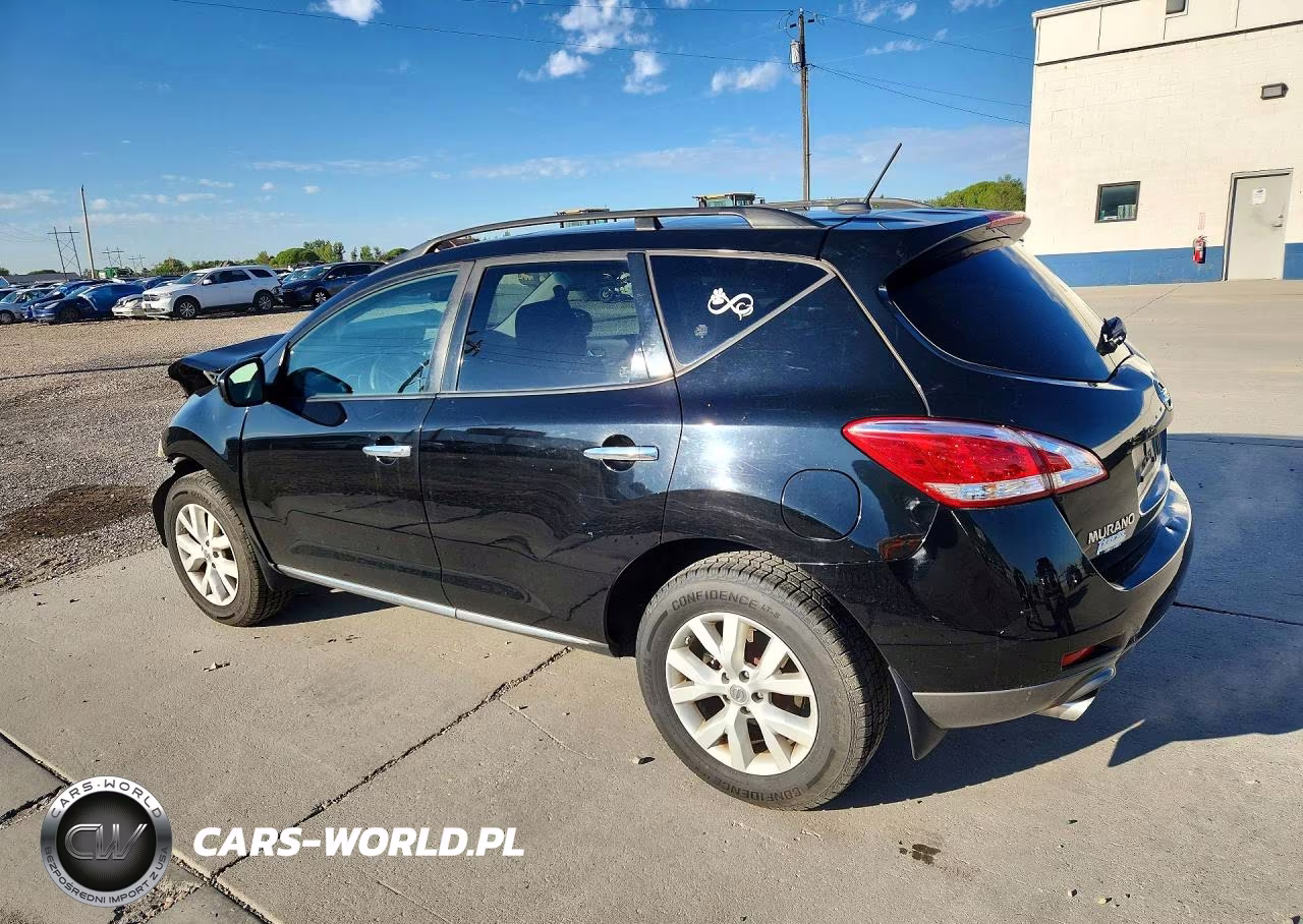 2012 Nissan Murano S VIN:JN8AZ1MW2CW206666 - 2