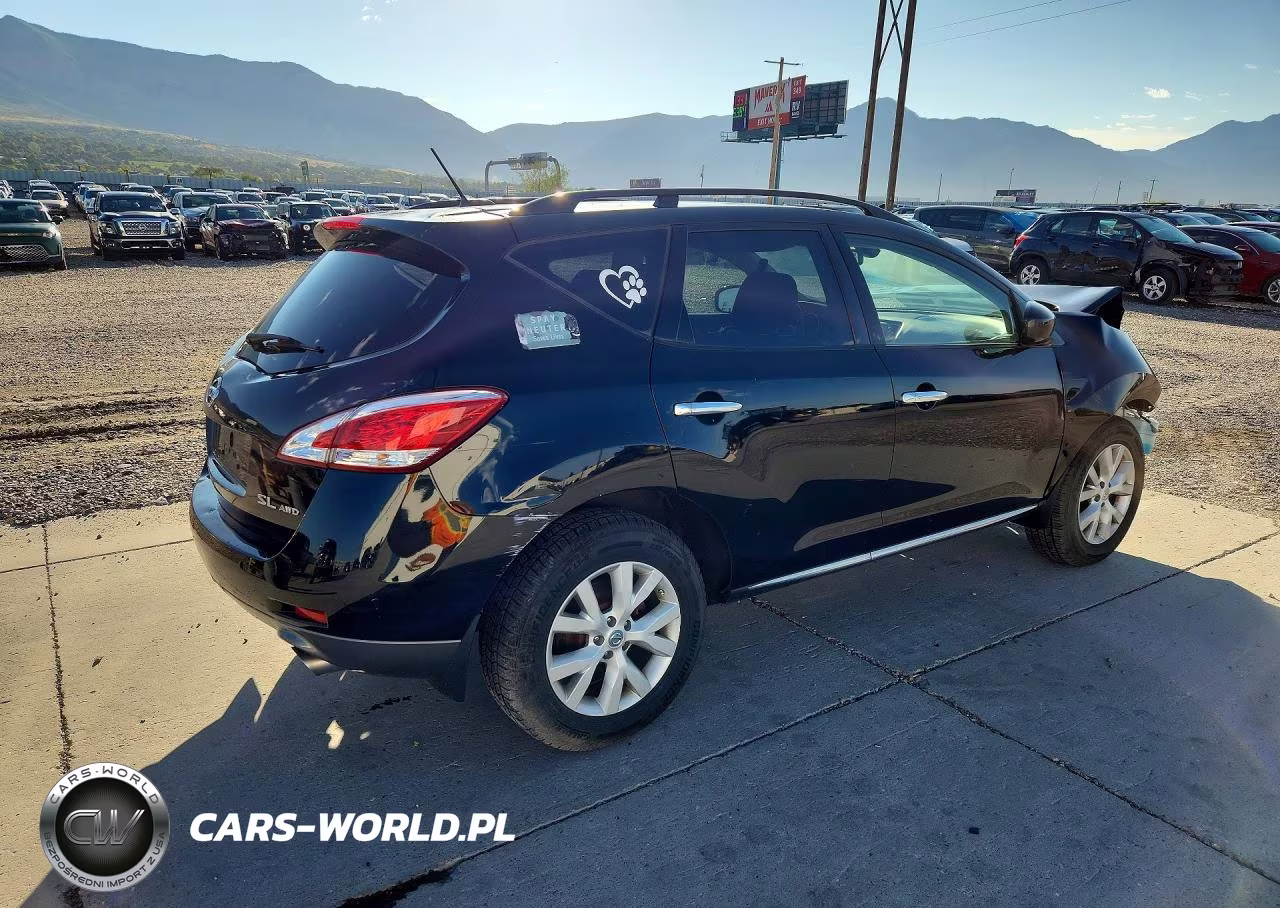2012 Nissan Murano S VIN:JN8AZ1MW2CW206666 - 3