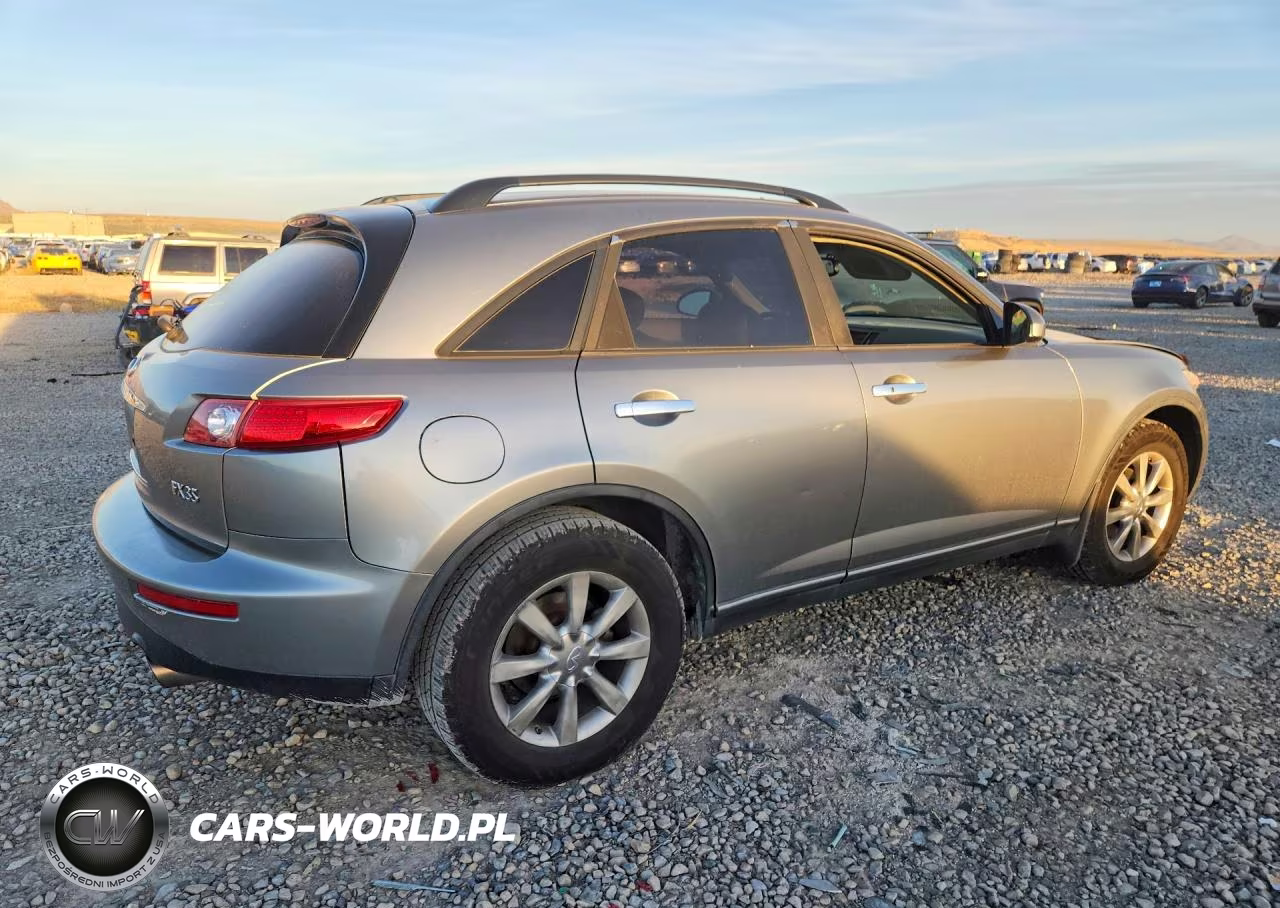 2004 Infiniti Fx35 Base VIN:JNRAS08W54X212588 - 3
