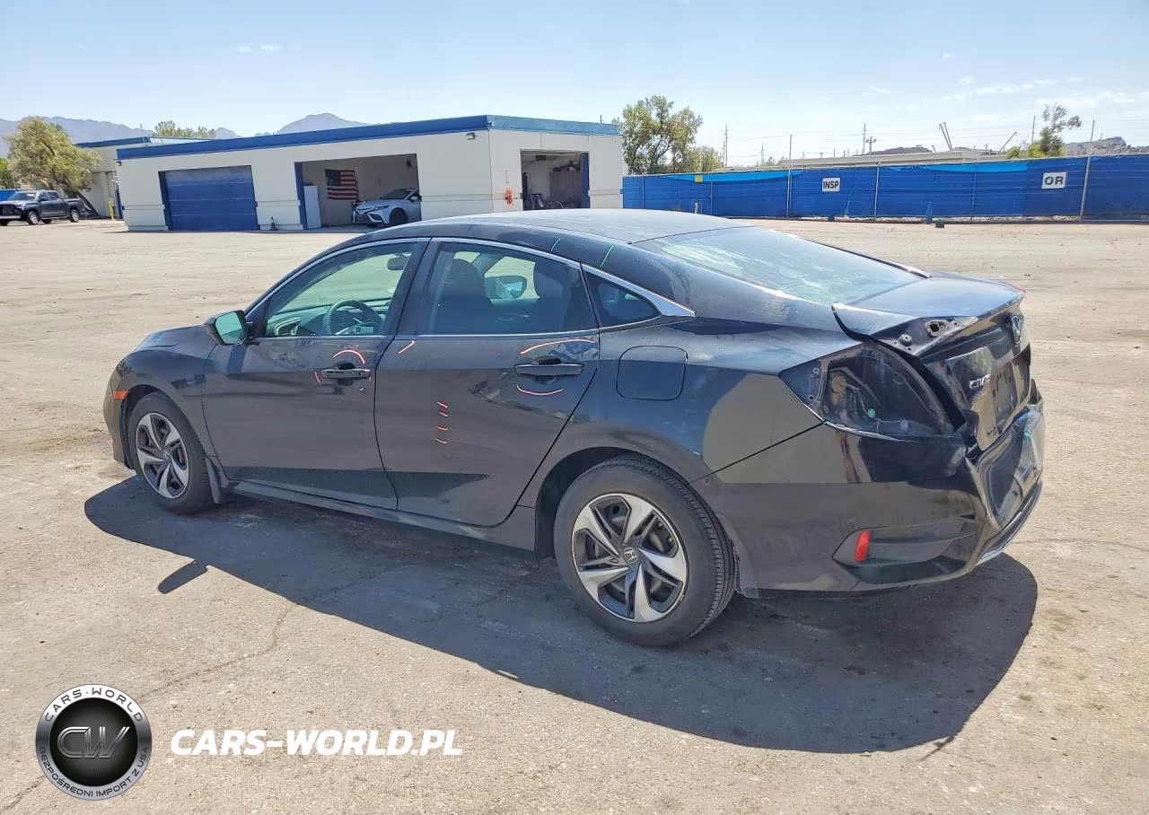 2019 Honda Civic Lx VIN:19XFC2F67KE025299 - 2