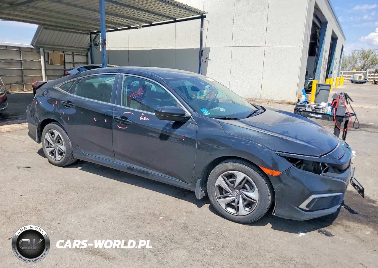 2019 Honda Civic Lx VIN:19XFC2F67KE025299 - 4
