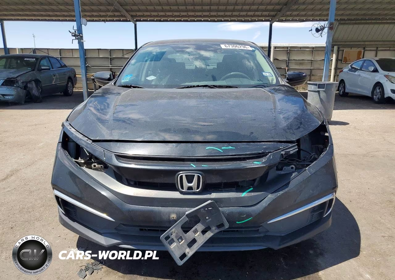2019 Honda Civic Lx VIN:19XFC2F67KE025299 - 5