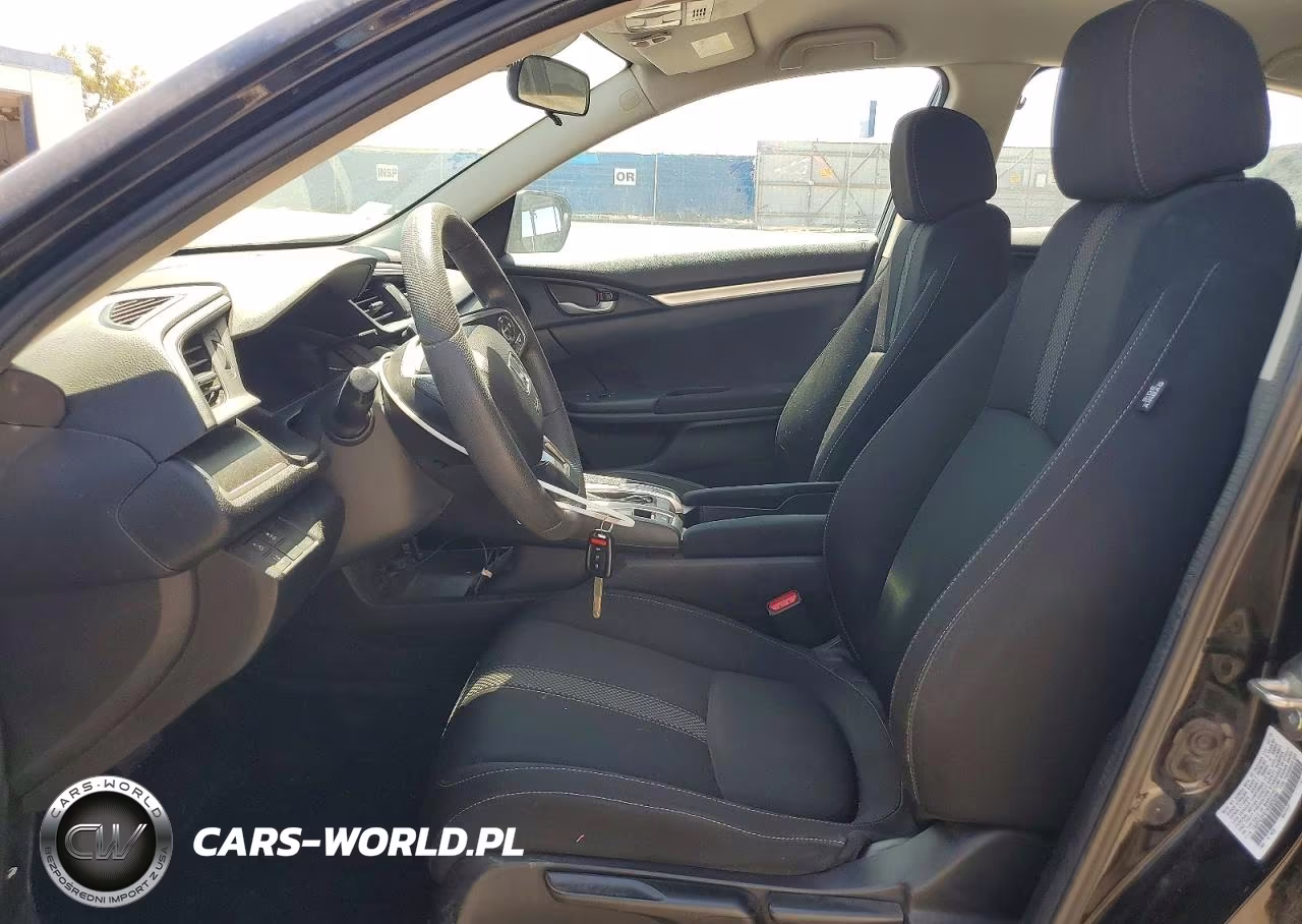2019 Honda Civic Lx VIN:19XFC2F67KE025299 - 7