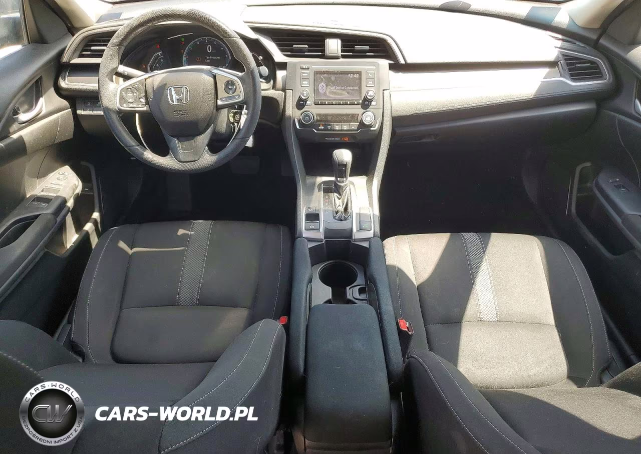 2019 Honda Civic Lx VIN:19XFC2F67KE025299 - 8