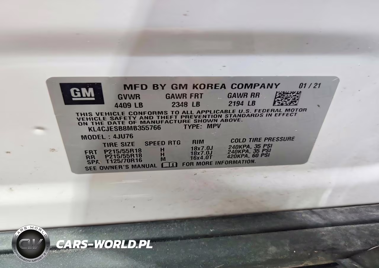 2021 Buick Encore Preferred VIN:KL4CJESB8MB355766 - 13