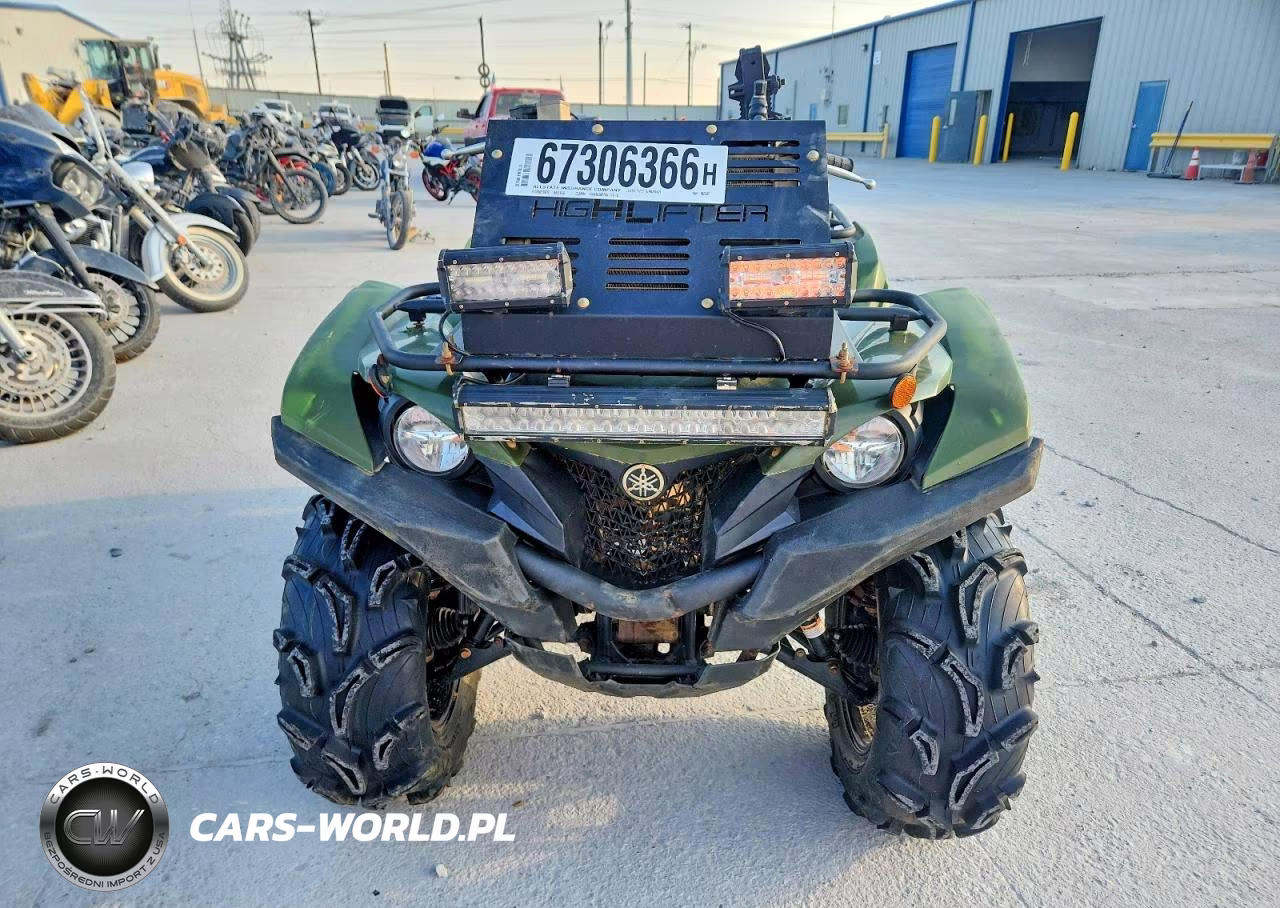 2020 Yamaha Grizzly 700 Atv VIN:5Y4AMH230LA102337 - 2